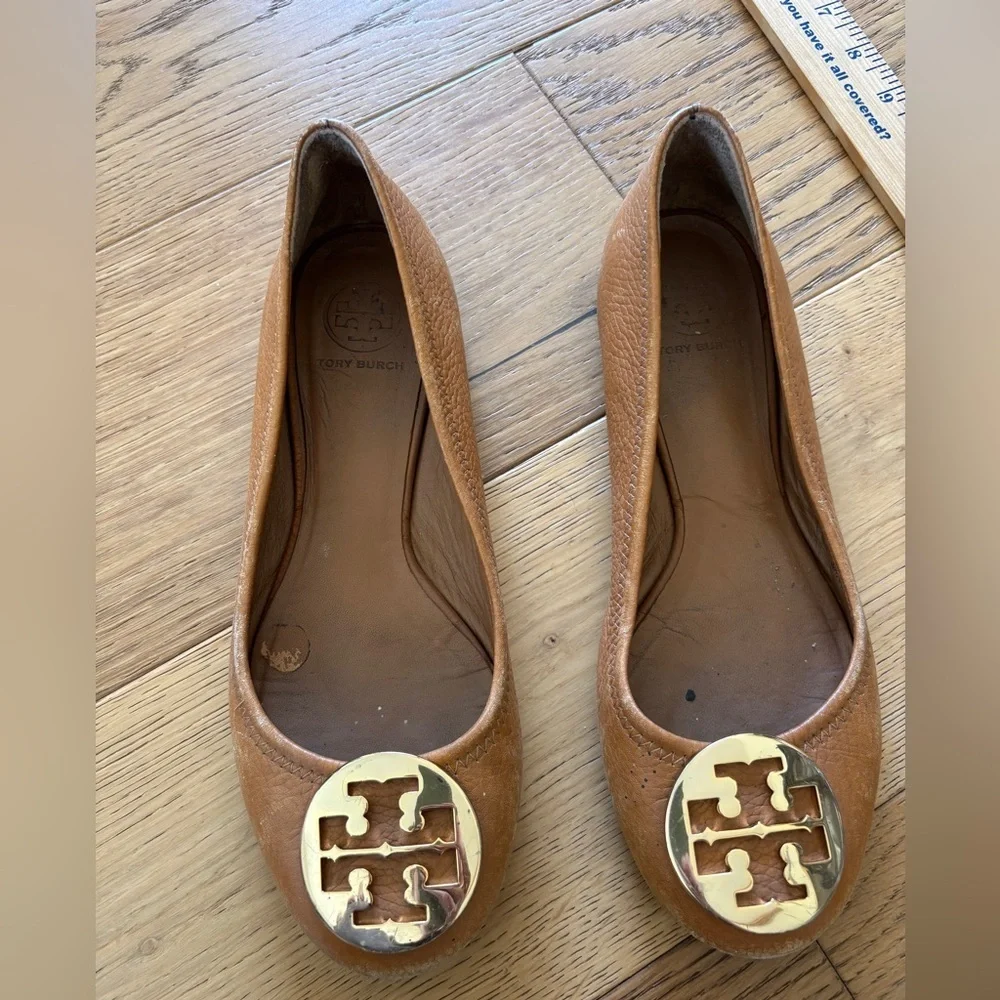 Tory Burch leather ballet flats 7.5